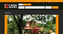 Desktop Screenshot of casacorretor.com.br